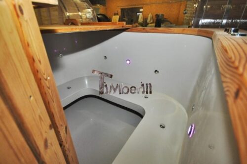 Wood burning hot tub royal square model 13