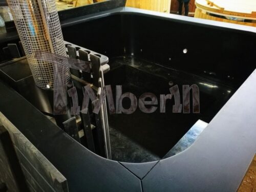 Rectangular Hot Tub Polypropylene Lined With Snorkel Heater 5