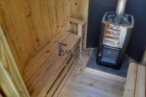 Wooden vertical sauna Harvia 17