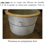 Bain Nordique en polypropylene 4 – 8 – 12 places Lisolation thermique des murs 14