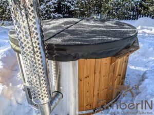 Black leather lids for outdoor hot tubs (7)