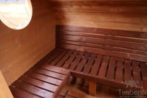 Sauna ovale extérieur avec bain nordique intégré (42)