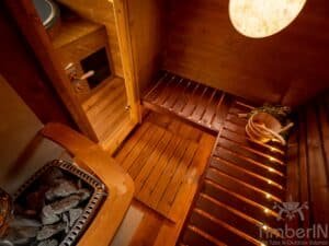 Sauna ovale extérieur avec bain nordique intégré (78)